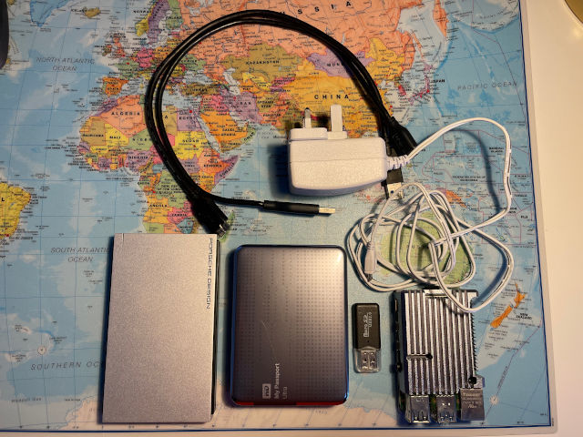 hardware needed for the setup